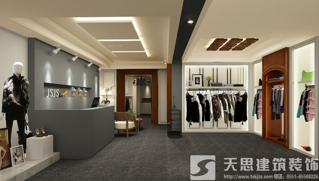 让你散发魅力的男装店装潢设计